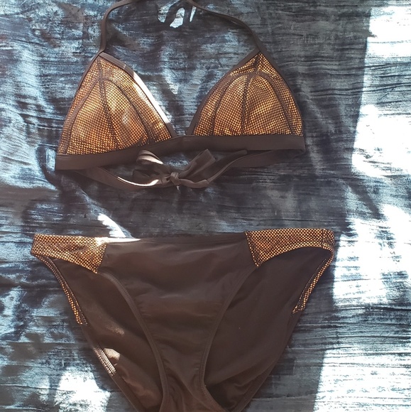 Black and gold Bikini L - Picture 2 of 2
